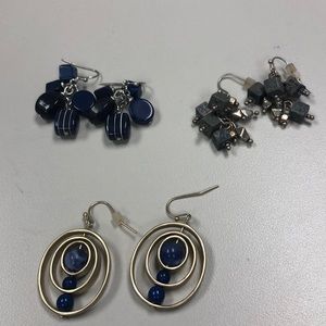 Earnings for pierced ears 2 pair one price